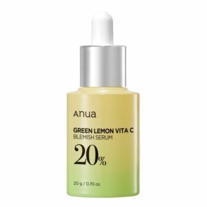 ANUA Green Lemon Vita C Blemish Serum 20 ml - sérum facial coreano K-Beauty