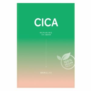 Barulab The Clean Vegan Mask CICA 1 unit - mascarilla facial coreano K-Beauty