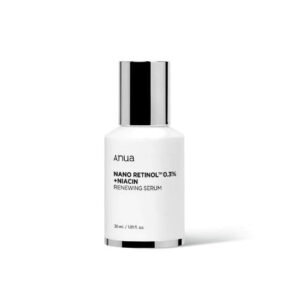 ANUA Nano Retinol 0.3% + Niacin Renewing Serum 30 ml - sérum facial coreano K-Beauty