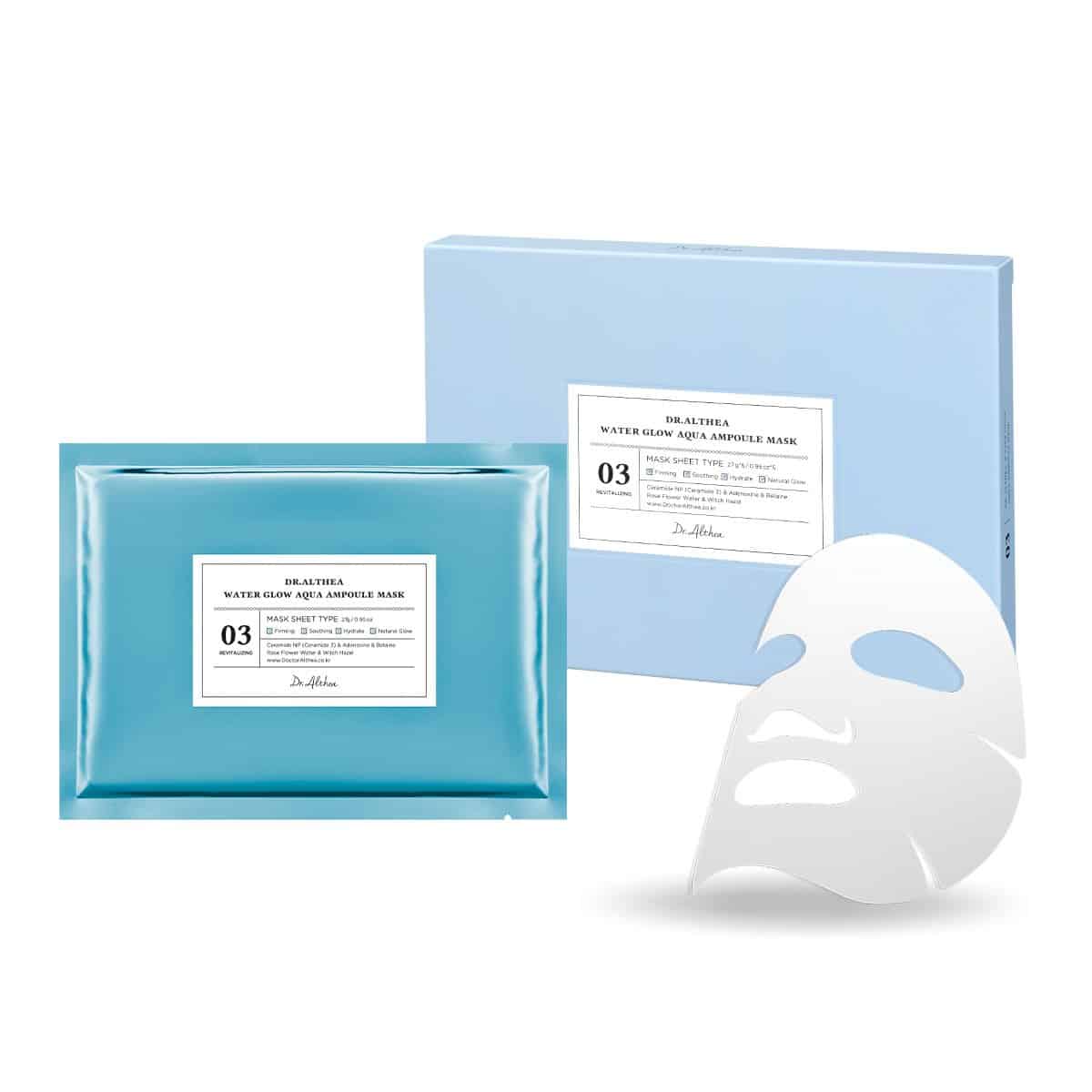 Dr. Althea Water Glow Aqua Ampoule Mask 1 unit - mascarilla facial coreano K-Beauty
