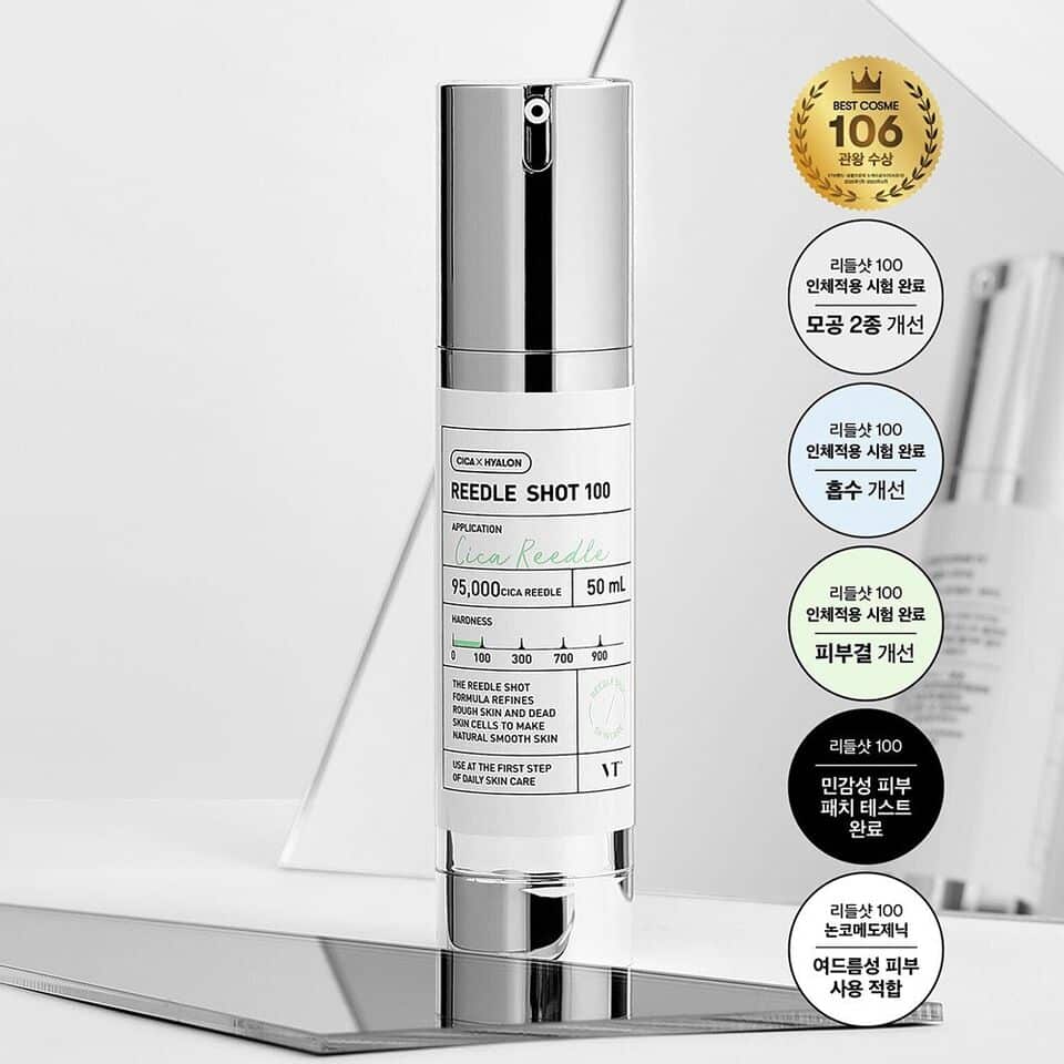 VT Cosmetics REEDLE SHOT 100 MICRONEEDLE
FACE BOOSTER 50 ml - Imagen 2
