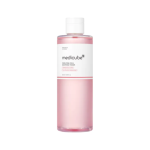 MEDICUBE PDRN PINK CICA SOOTHING TONER 250 ML - tónico facial coreano K-Beauty