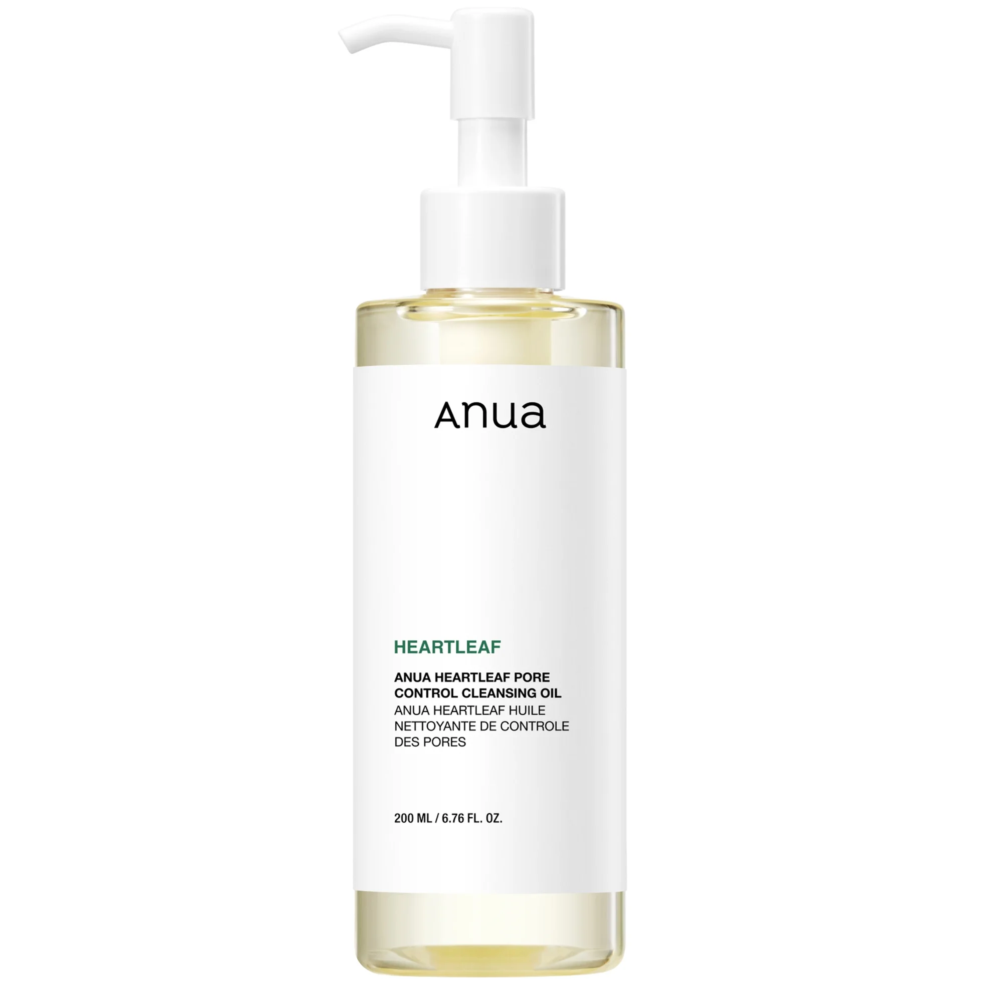 ANUA Heartleaf Pore Control Cleansing Oil 200 ml - aceite desmaquillante coreano K-Beauty